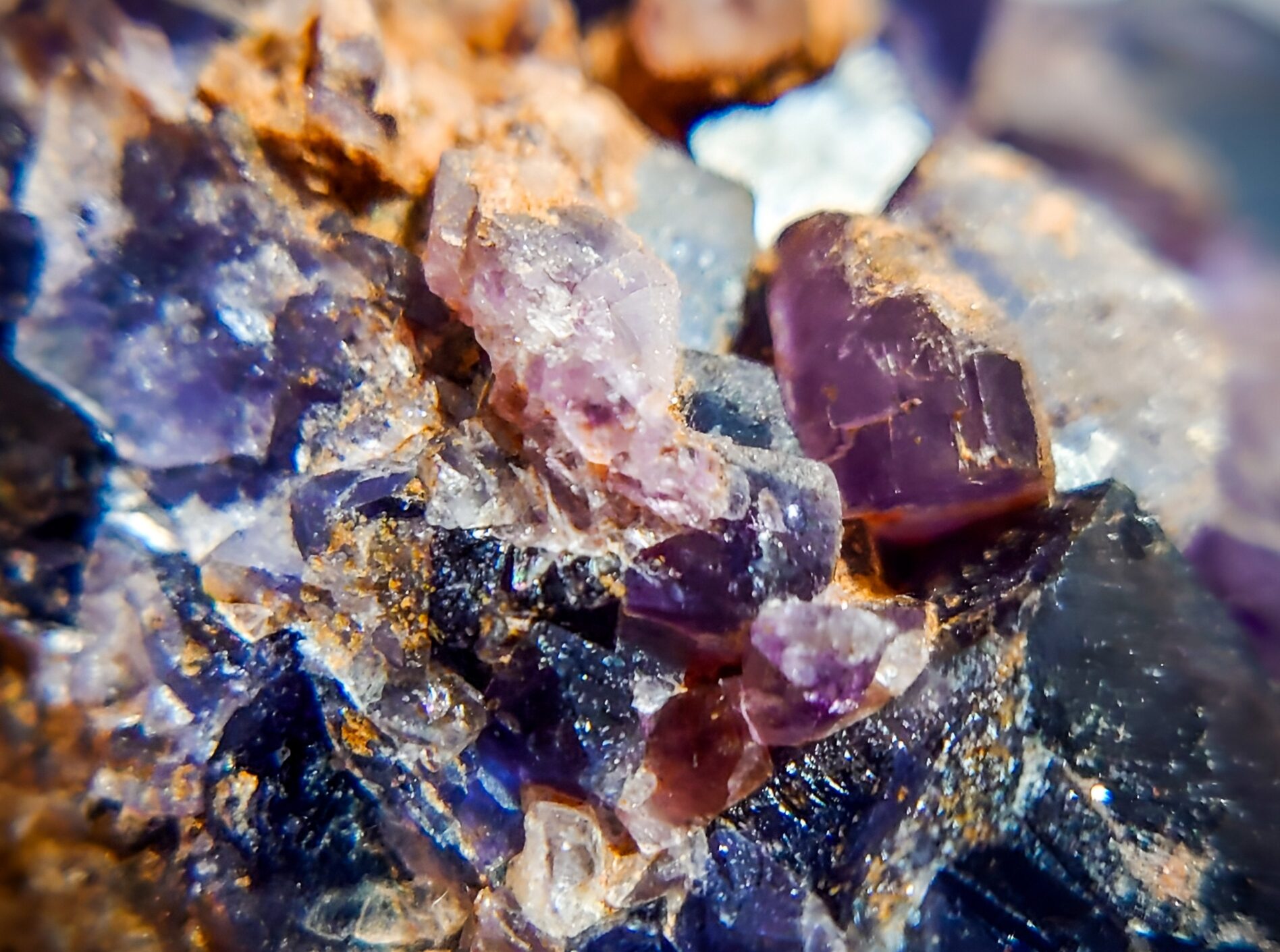 b-30）蛍石510g 最高品質青色ホタル石(Blue Fluorite) 中国浙江省金華 （